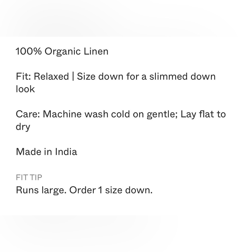 APIECE APART-  Delle tee- royal blue linen top - Picture 4 of 11
